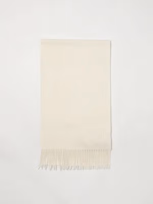 White Cashmere Scarf