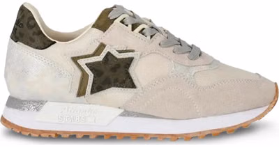 Brown Suede Leather Athletic Sneakers