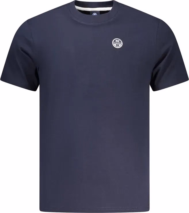 North Sails Blue Cotton Men's T-Shirt