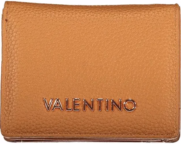Mario Valentino Brown Polyurethane Women's Wallet