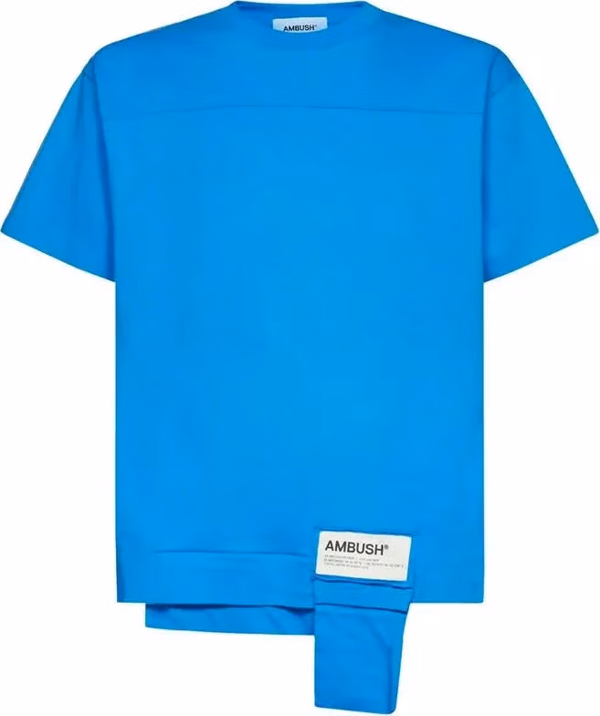 Ambush Blue Cotton T-Shirt