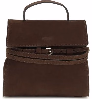Brown Calf Leather Bos Taurus Handbag