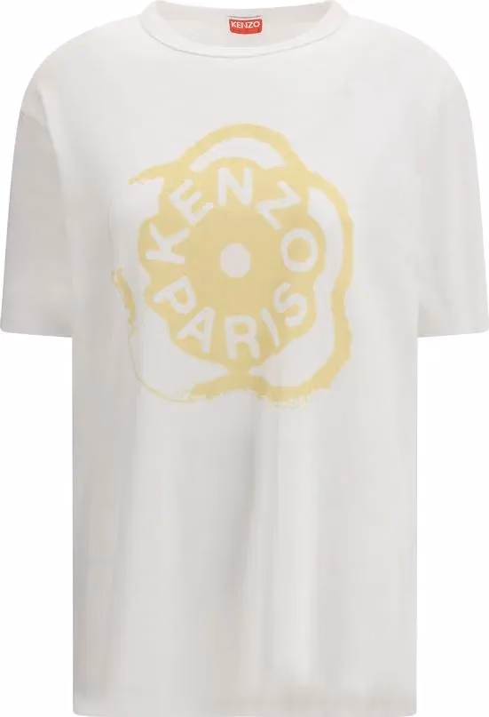 Kenzo White Cotton T-Shirt