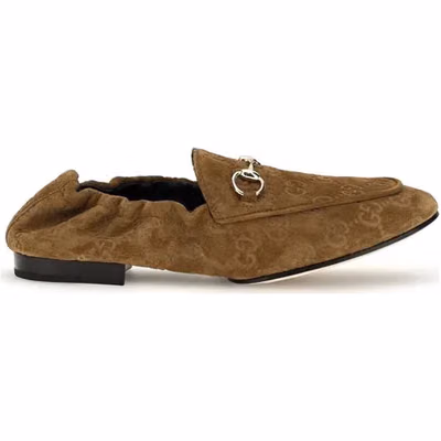 Brown Calf Leather Bos Taurus Slip-On Loafers