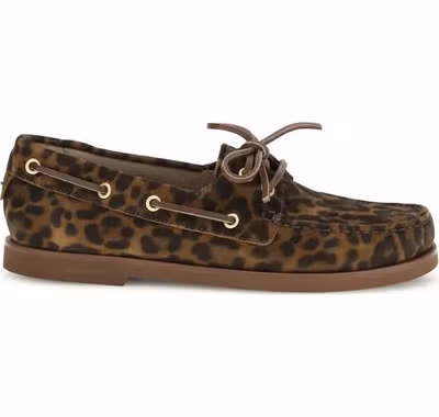 Multicolor Calf Leather Bos Taurus Slip-On Loafers