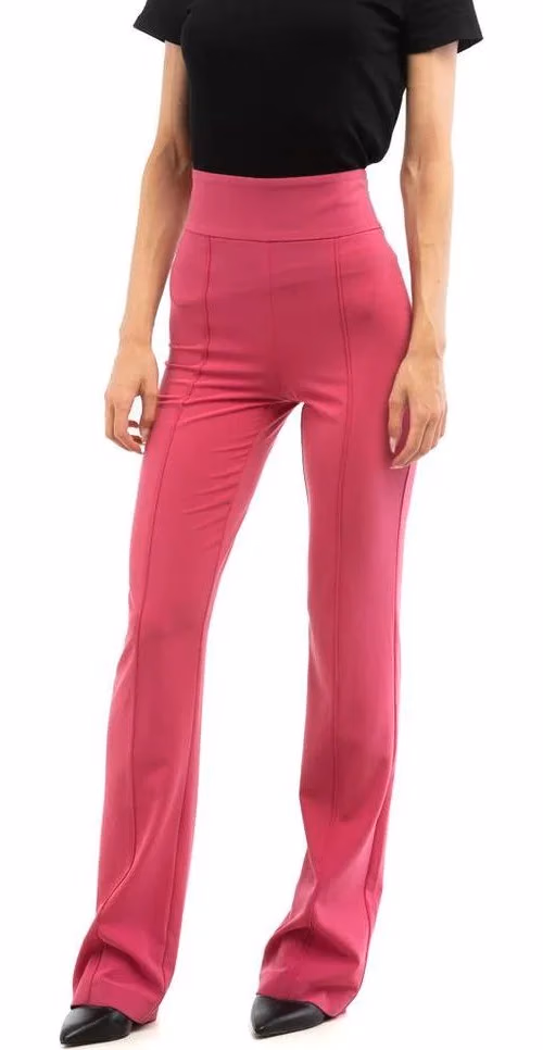 Patrizia Pepe Fuchsia Polyester Casual Pants