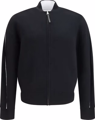 Black Wool Cardigan