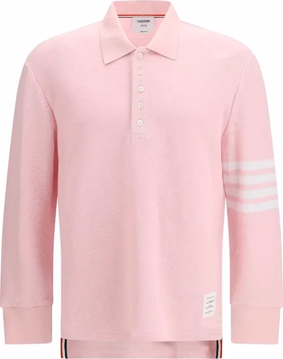 Thom Browne Multicolor Cotton Polo Shirt