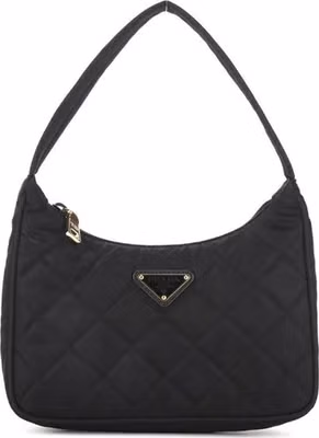 Black Nylon Shoulder Bag