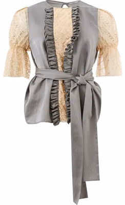 Multicolor Textile Top Sleepwear