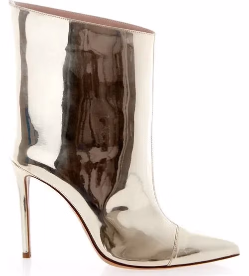 Alexandre Vauthier Multicolor Patent Leather Ankle Boots