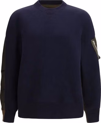 Blue Cotton Sweatshirt