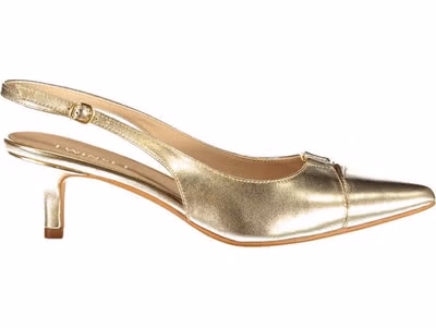 Gold Leather Women's Sandal