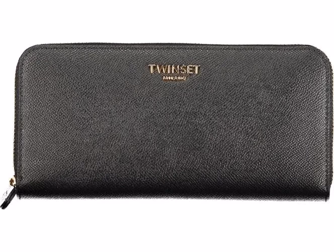 Twinset Nero Poliuretano Women Wallet