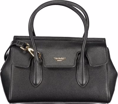 Nero Poliuretano Womens Handbag