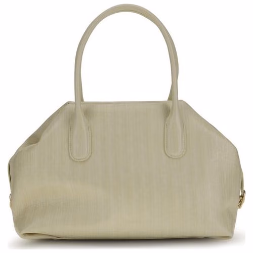 THEMOIRè Beige Polyethylene Shoulder Bag