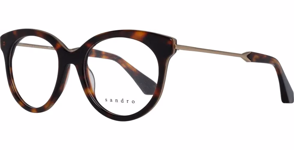 Sandro Brown Metal & Plastic Glasses (Frames)