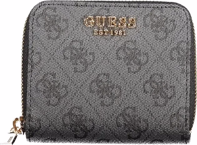 Guess Jeans Black Polyethylene Women Wallet