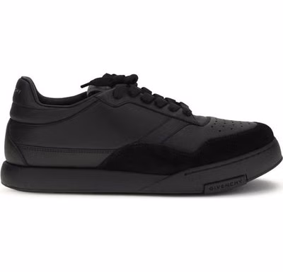 Black Calf Leather Bos Taurus Low Top Sneakers