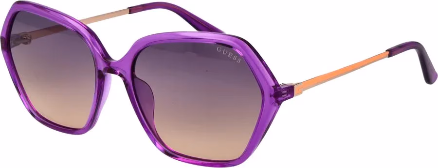 Guess Purple Plastic Sunglasses