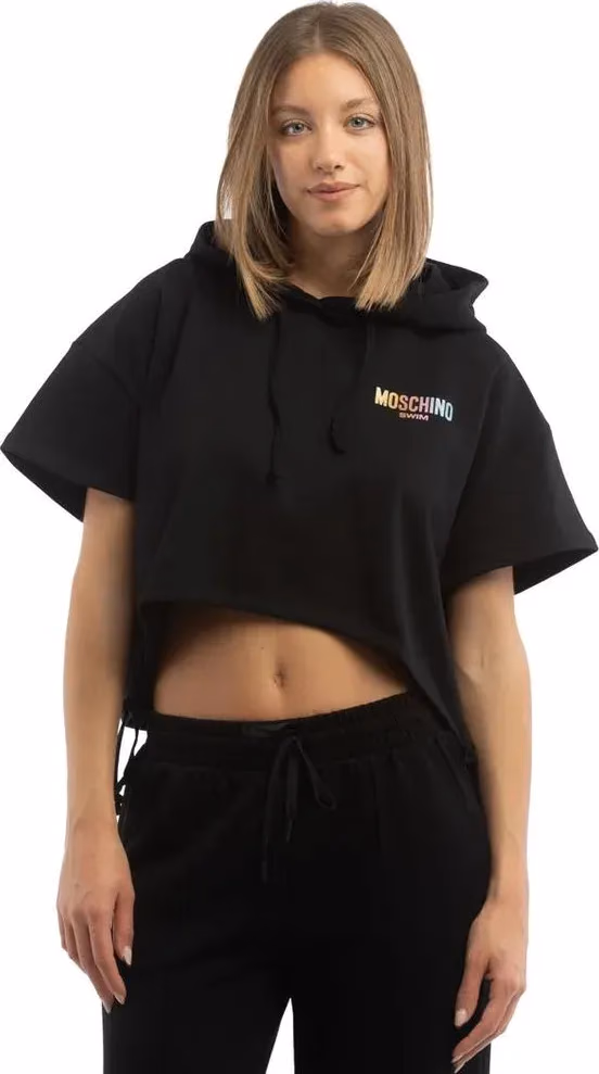 Moschino Black Cotton Sweatshirt