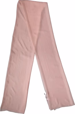 Light Pink Silk Neck Wrap Shawl Stole 272cm x 120cm Scarf