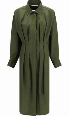 Bicolor Cotton Casual Dress