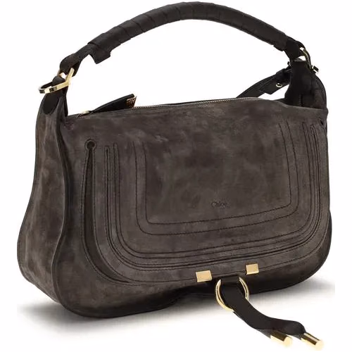 Chloé Brown Calf Leather Bos Taurus Shoulder Bag