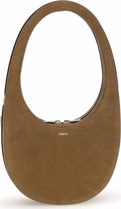 Coperni Brown Calf Leather Bos Taurus Shoulder Bag