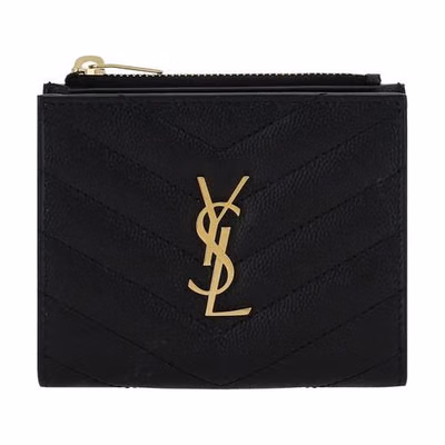 Black Calf Leather Bos Taurus Wallet