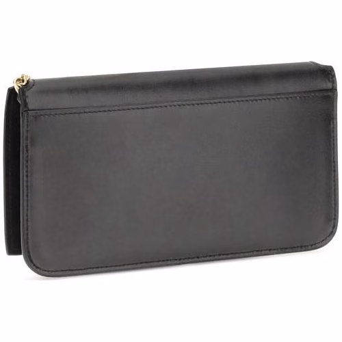 Saint Laurent Black Calf Leather Bos Taurus Shoulder Bag