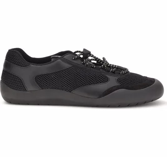 Prada Black Polyester Athletic Sneakers