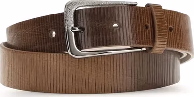 Brown Calf Leather Bos Taurus Regular Belt