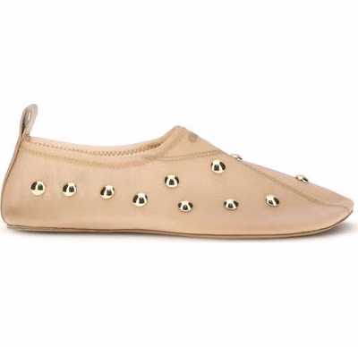Multicolor Polyamide Ballet Flats