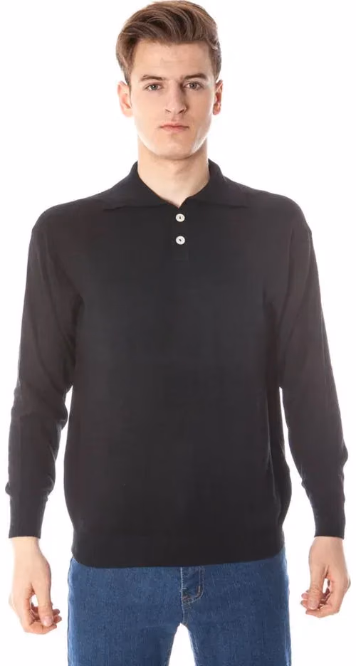 Yuko Nero Cashmere Men Sweater