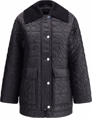 Gray Nylon Coat