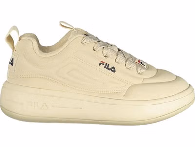 Beige Polyester Women Sneaker