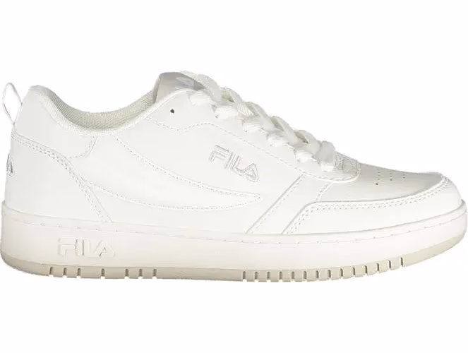 Fila White Polyurethane Women Sneaker