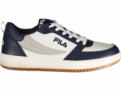 Blue Polyurethane Men Sneaker
