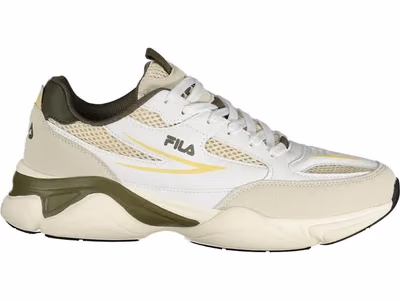 Bianco Polyester Mens Sneaker