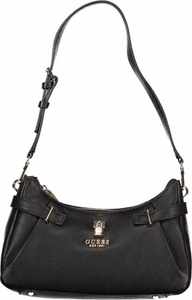 Guess Jeans Black Polyurethane Women Handbag