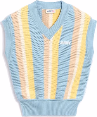 Blue Cotton Waistcoat