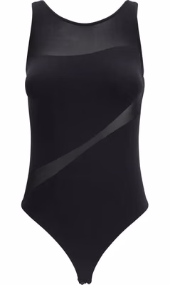 Black Polyamide Bodysuit