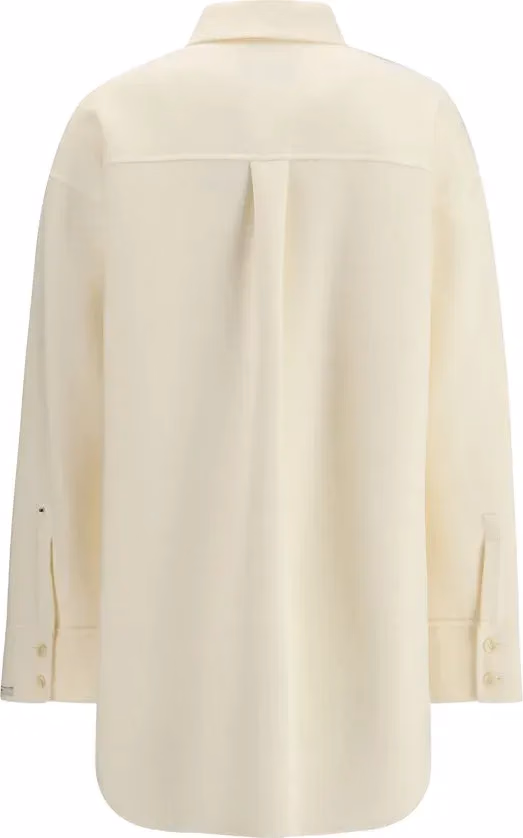 Max Mara Beige Wool Shirt