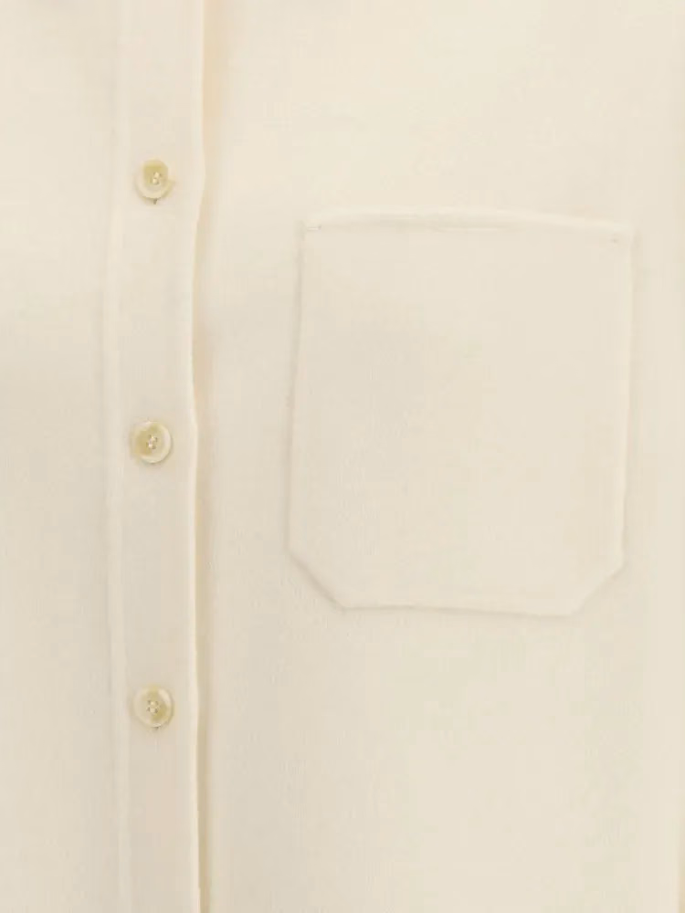 Max Mara Beige Wool Shirt