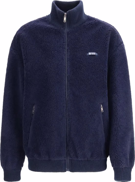 Prada Blue Polyamide Full-Length Jacket