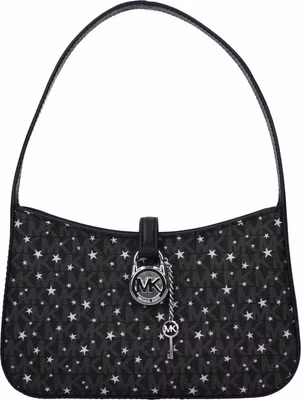 Black Fabric Handbag