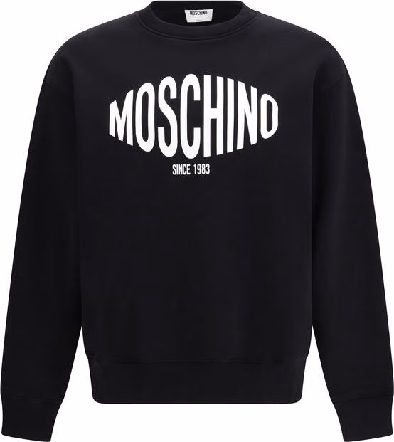 Moschino Black Cotton Sweatshirt