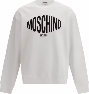 White Cotton Sweatshirt