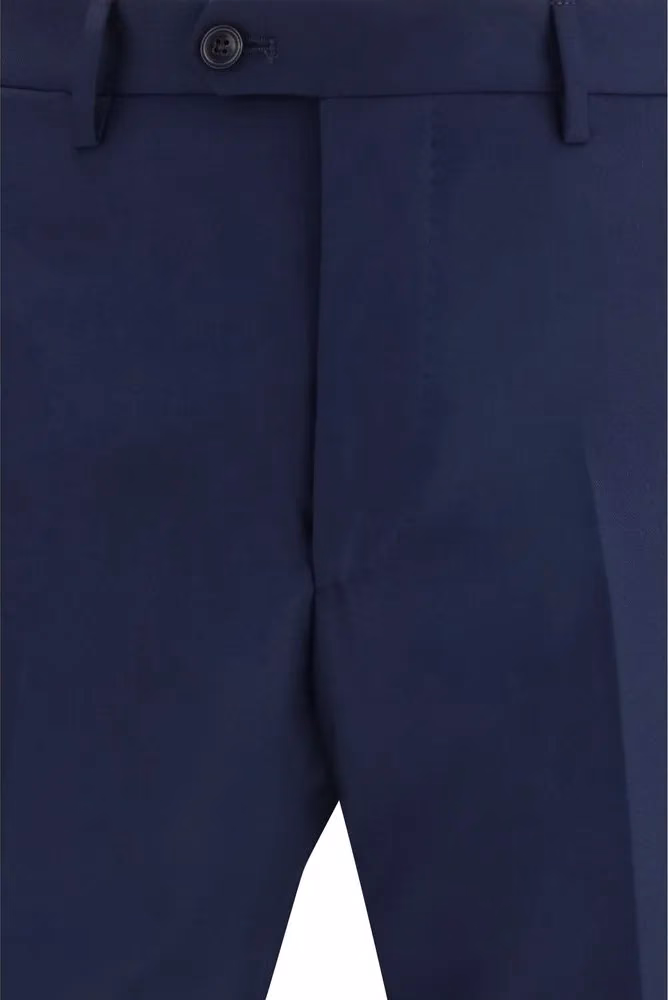 Tagliatore Blue Wool Two-Piece Suit